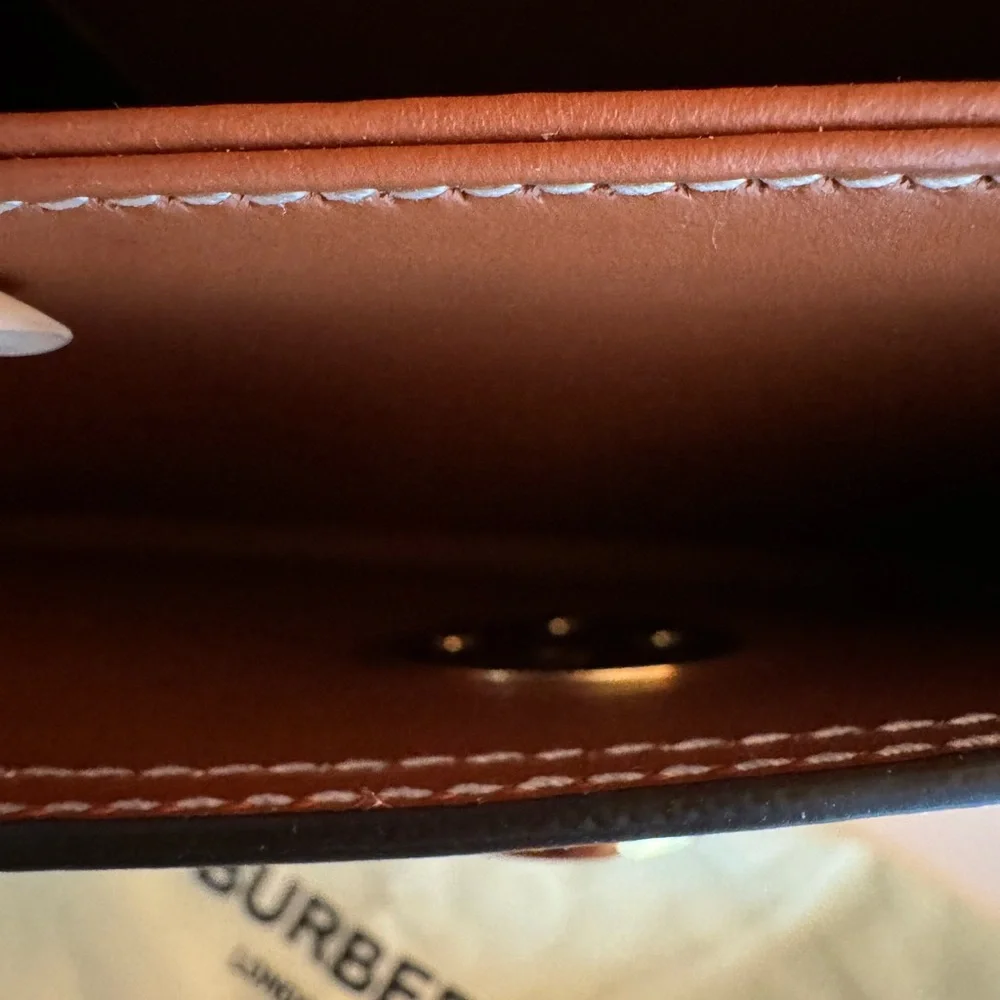 New BURBERRY Vintage Check Crossbody Bag Purse w/ Strap & Dustbag - Picture 12 of 12